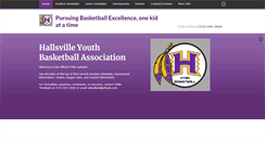 Desktop Screenshot of hallsvillebasketball.com